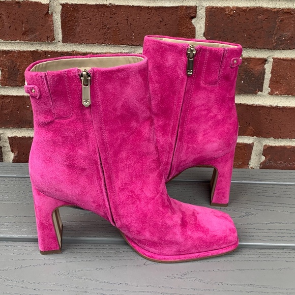 Sam Edelman Irie Suede Booties - Picture 11 of 14